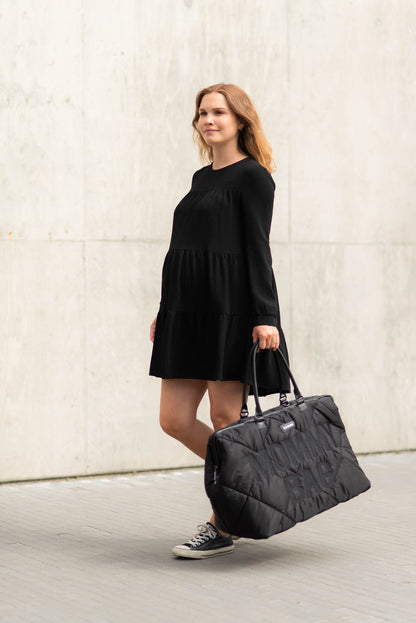 Nursery bag Mommy Bag ® Puffered Black