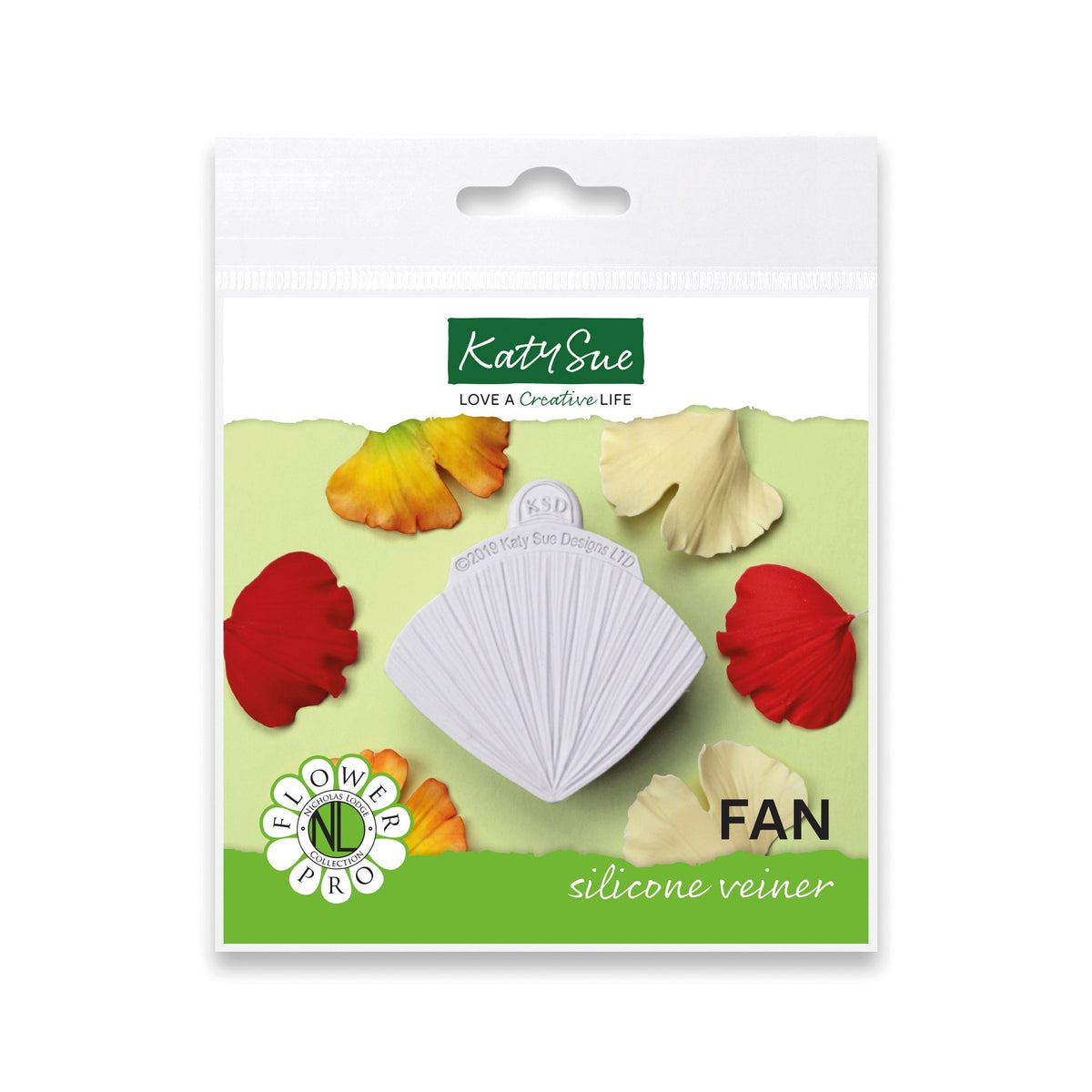 Flower Pro Fan Silicone Mould Veiner