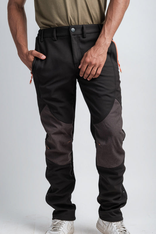 [Black] Men's Adventure Water Resistant Pants