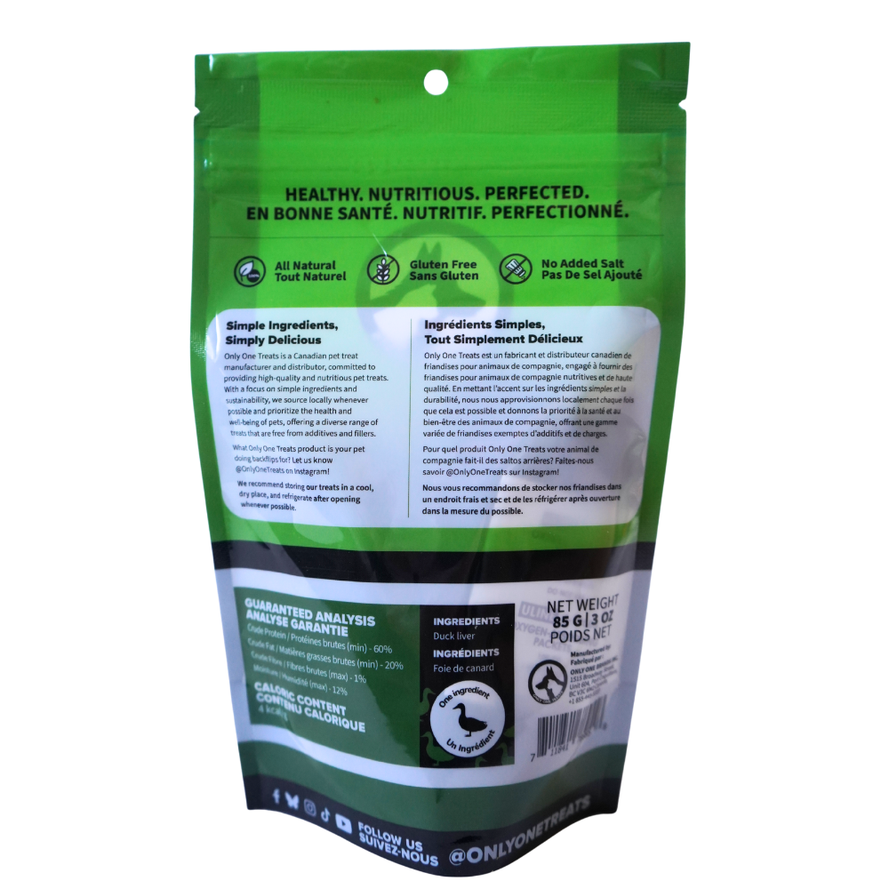Duck Liver Jerky 85g