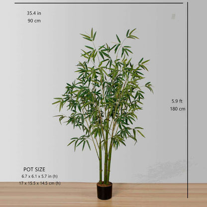 Osos Artificial Korea Bamboo Potted Plant (Multiple Sizes)