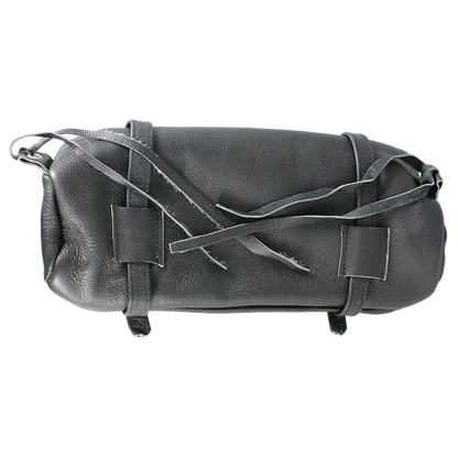Open Road Double Buckle Small Leather Tool Bag