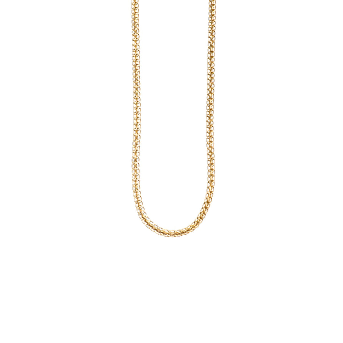 JOSEPHA Gold: Mini Textured Dainty Chain