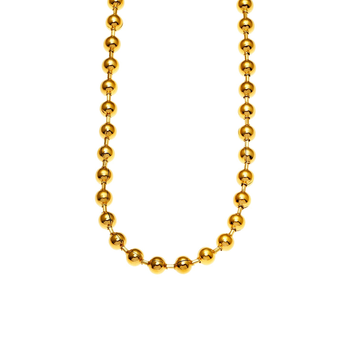 BROXLOV Gold: Ball-Chain Daily Wear Chain Necklace