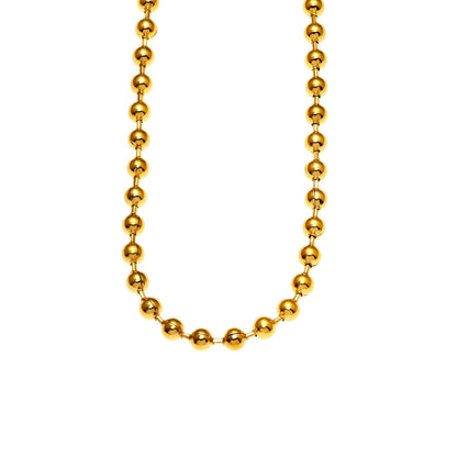 BROXLOV Gold: Ball-Chain Daily Wear Chain Necklace