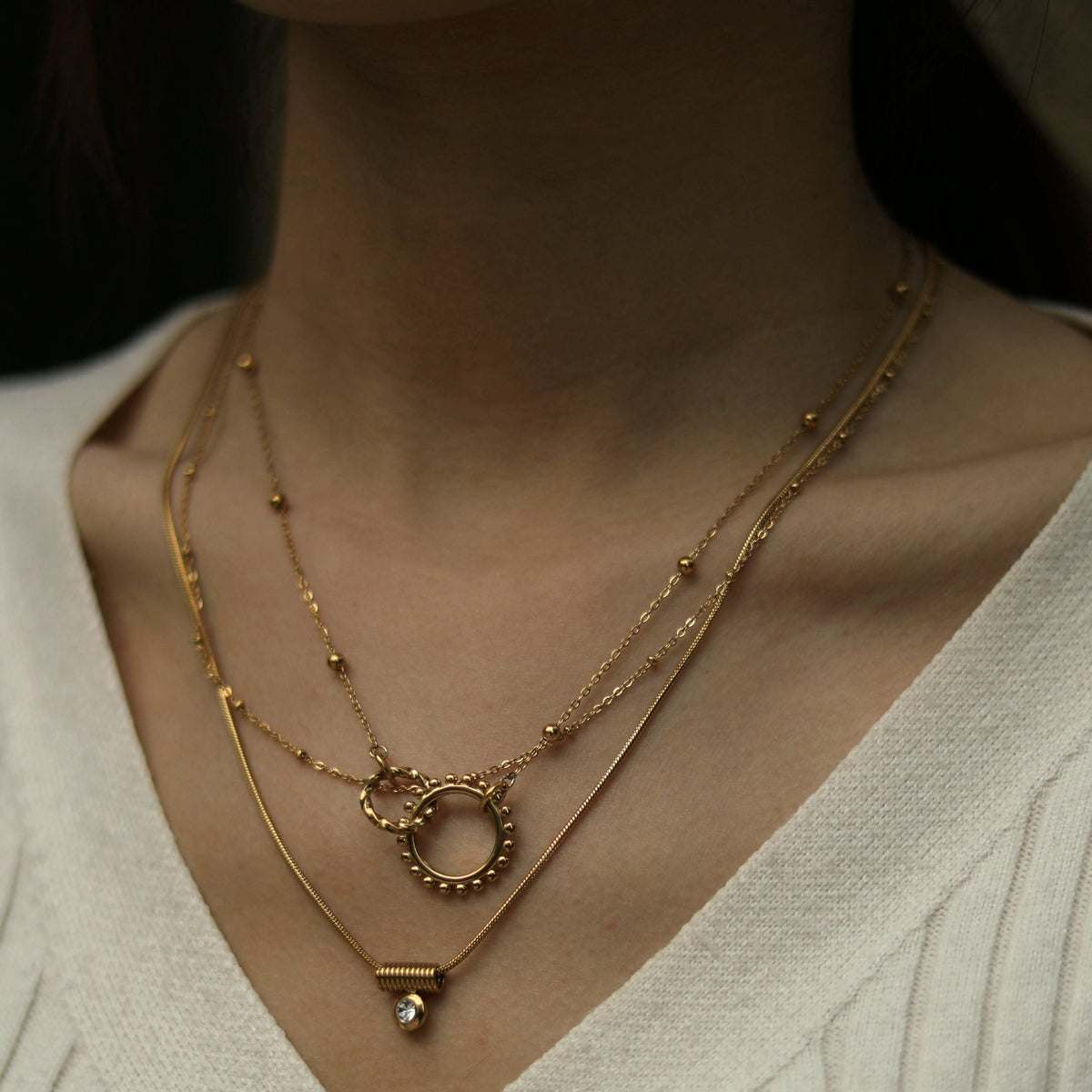 ADELEY Gold Necklace