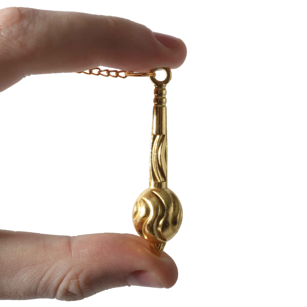 Golden Brass Gada Pendulum - 3 Pack