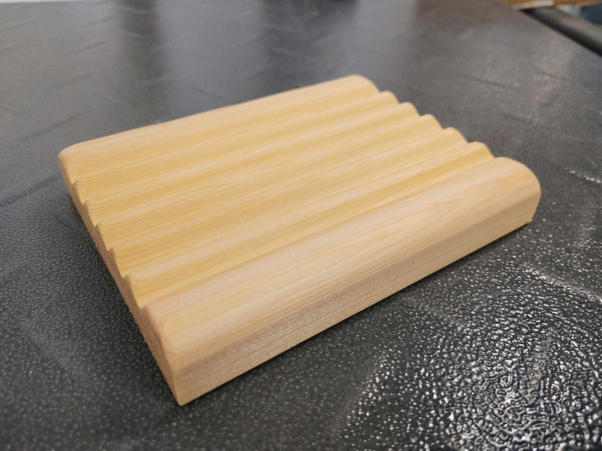 Porte-savon en bois le “D-Lavé”