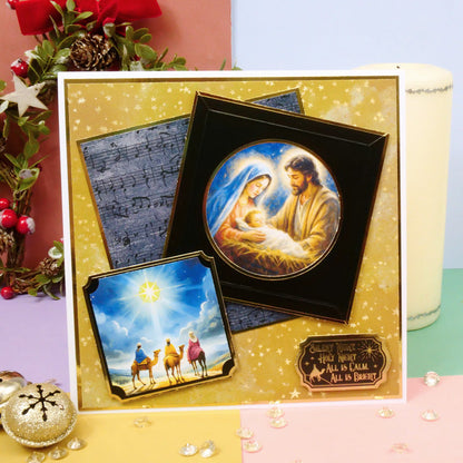 O Holy Night Square Pocket Pad