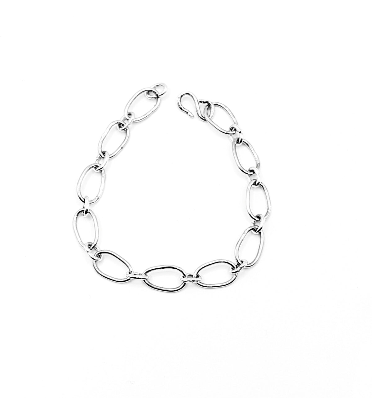 Radiant Linkage Bracelet — Sterling Silver