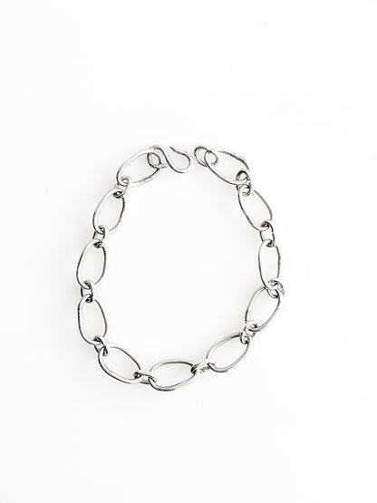 Radiant Linkage Bracelet — Sterling Silver