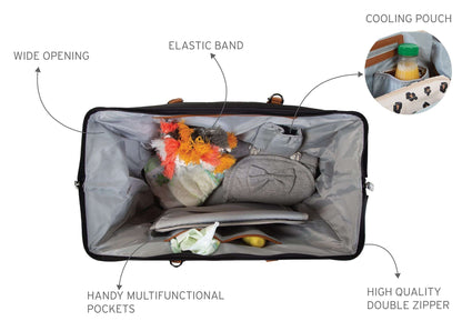 Nursery bag Mommy Bag ® Black