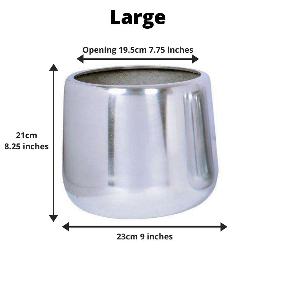 Paola - Brass Floor Planter (Multiple Sizes)