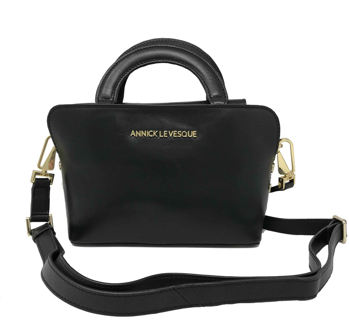 Sac à main deux en un, noir | Clarence