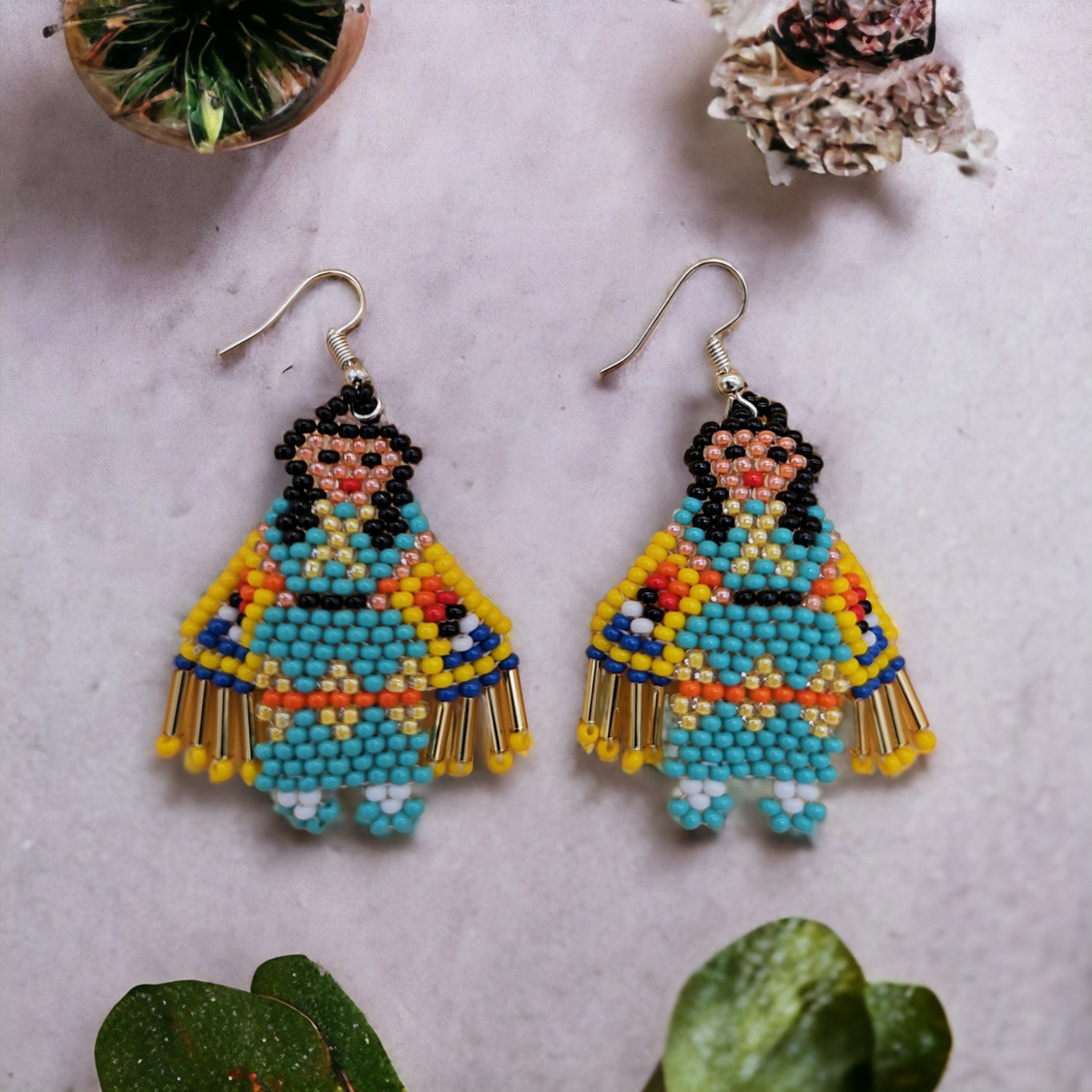 American Kachina Doll Girl Woman (TURQUOISE)
