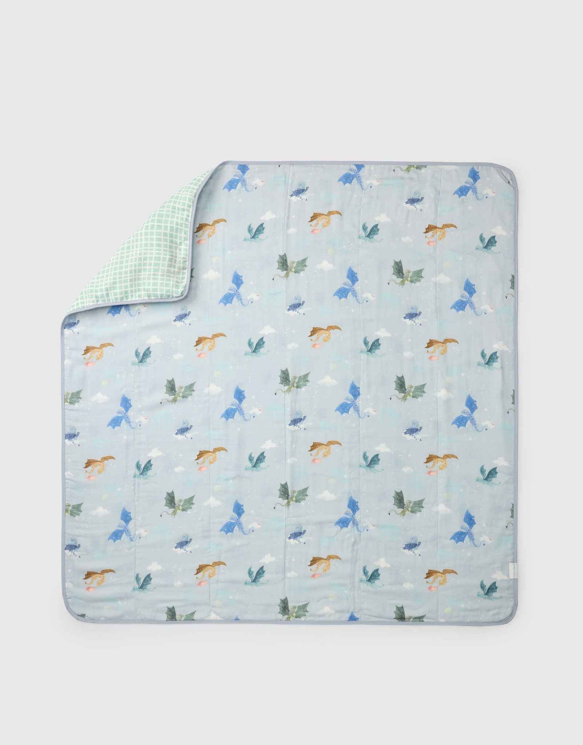 Muslin Quilt - Magical Dragons
