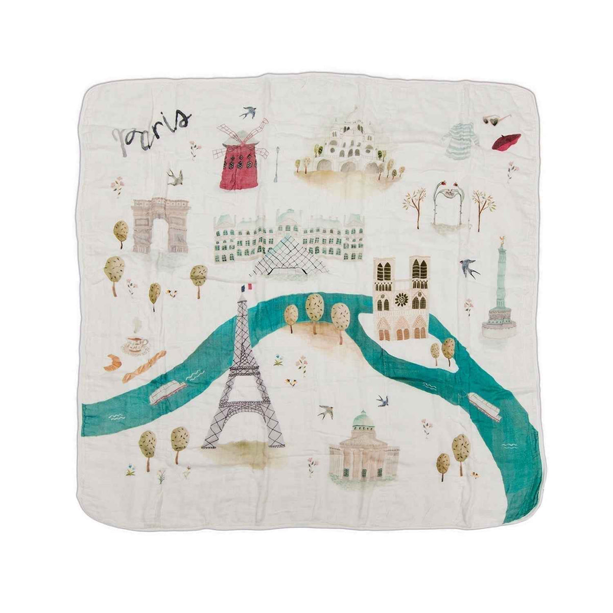 Muslin Quilt - Paris