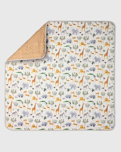 Muslin Quilt - Safari Jungle