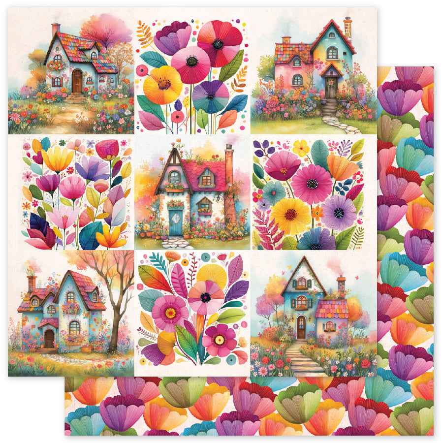 Rainbow Village Basics 6x6 Paper Collection 35319