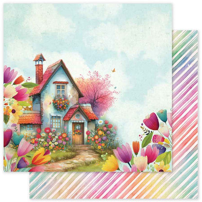 Rainbow Village Basics 12x12 Paper Collection 35322
