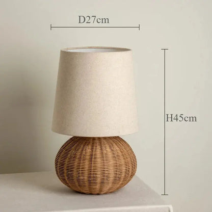 Japandi bedside lamp
