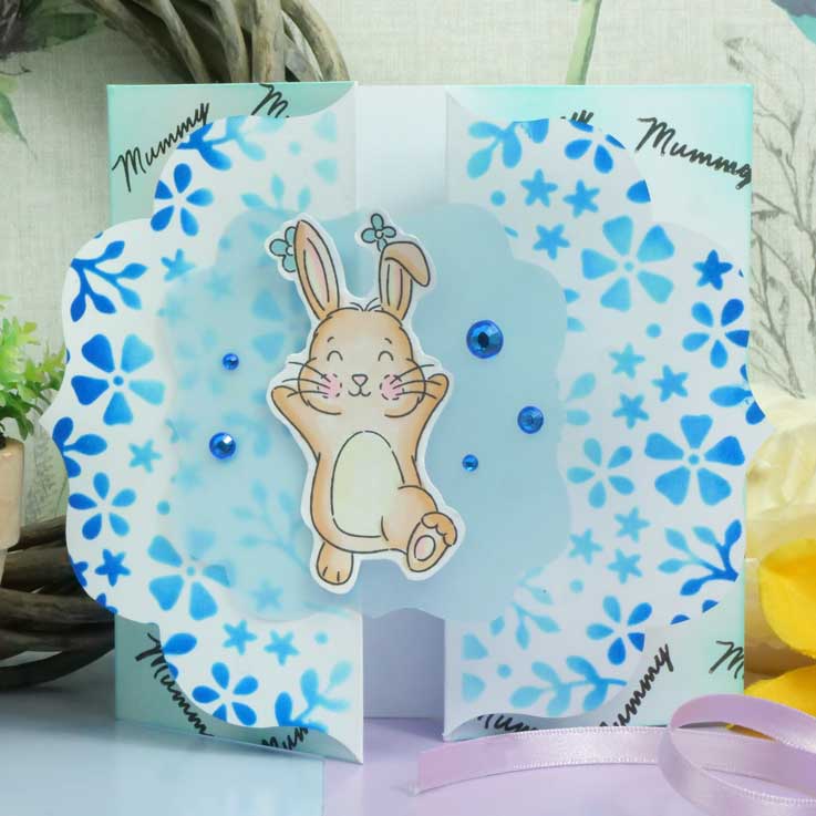 Luxury Shaped Card Blanks & Envelopes - Label Gatefold