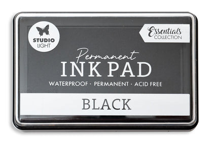 SL Ink Pad Permanent Black Ink Essentials Tools 1 PC