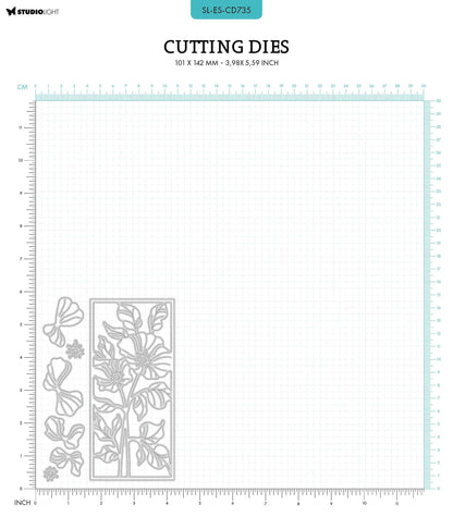 SL Cutting Dies Poppy Frame Essentials 101x142x1mm 8 PC nr.735