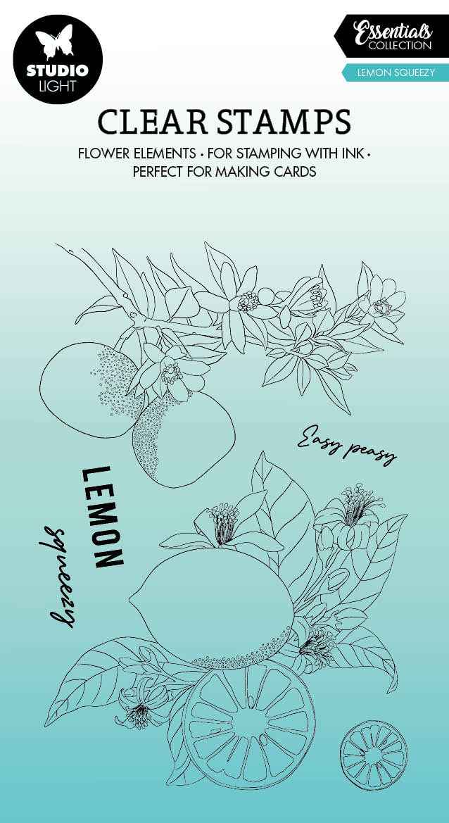 SL Clear Stamp Lemon Squeezy Essentials 88.9x132x3mm 4 PC nr.427