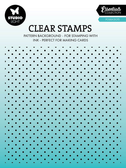 SL Clear Stamp Polka Dots Essentials 1 PC