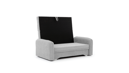 Laine Condo Style 2 Seater Storage Sleeper Sofa - Light Grey