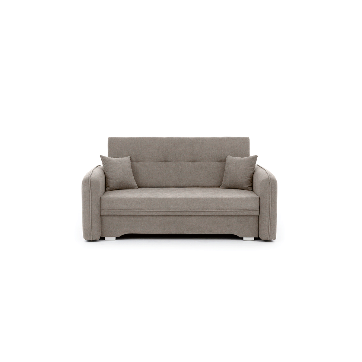 Laine Condo Style 2 Seater Storage Sleeper Sofa - Beige