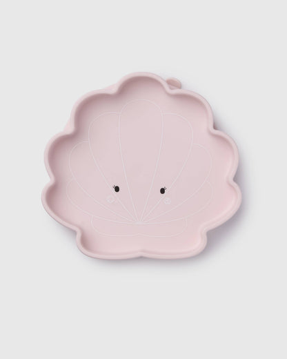 Baby Suction Plate - Skylar Shell