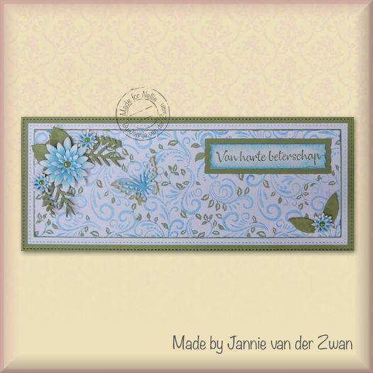 Nellie's Choice Stamping Die Slimline - Flowers