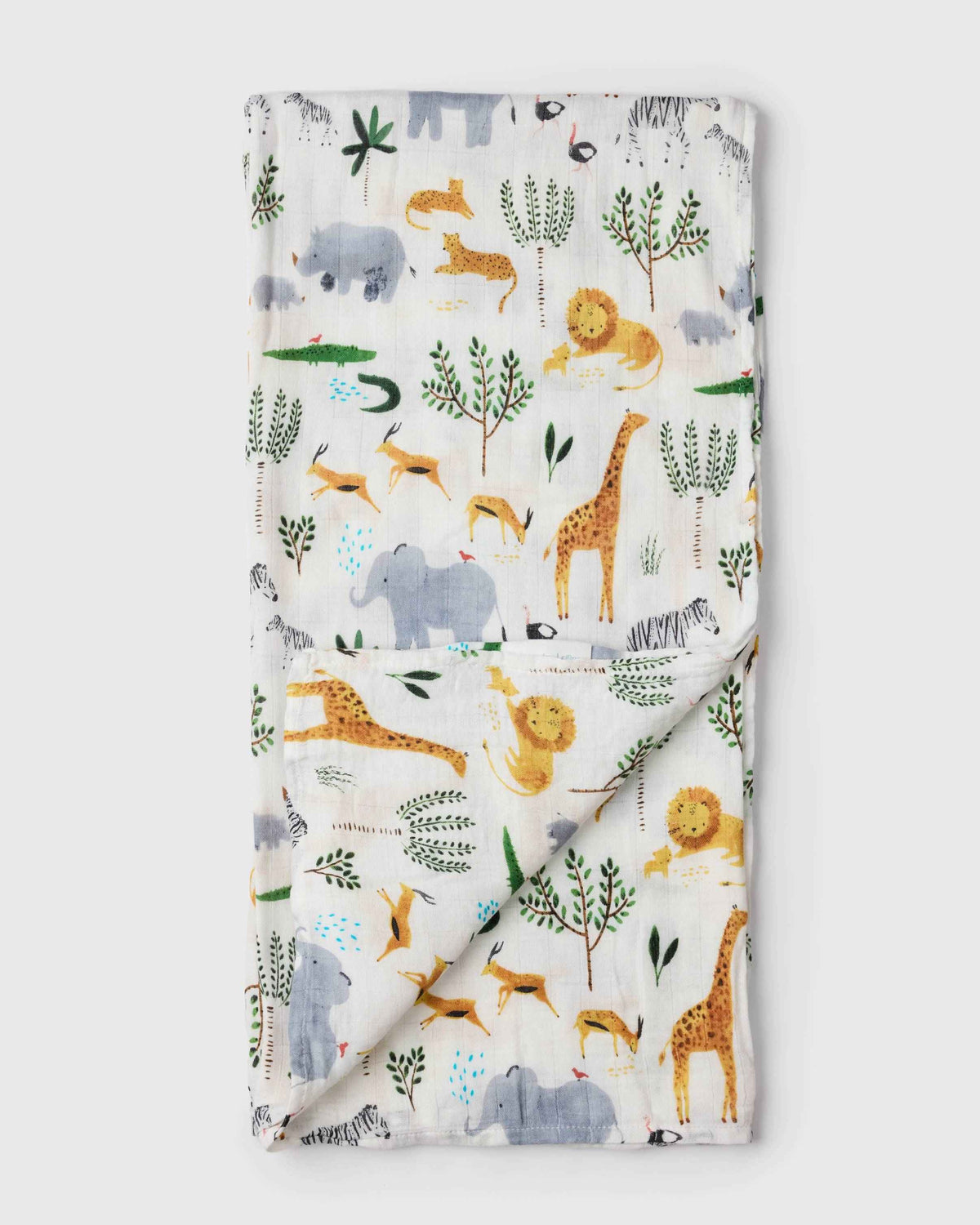 Muslin Swaddle - Safari Jungle