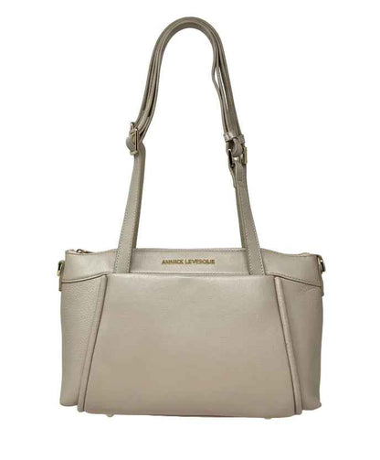 Sac à bandoulière en Cuir, Champagne | Elena