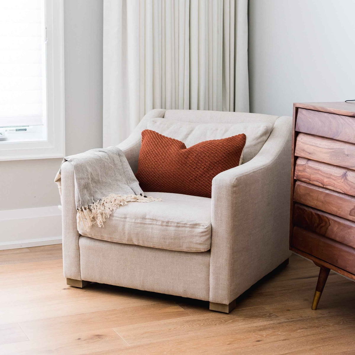 COTTON CANVAS - ALLEGRA RUST