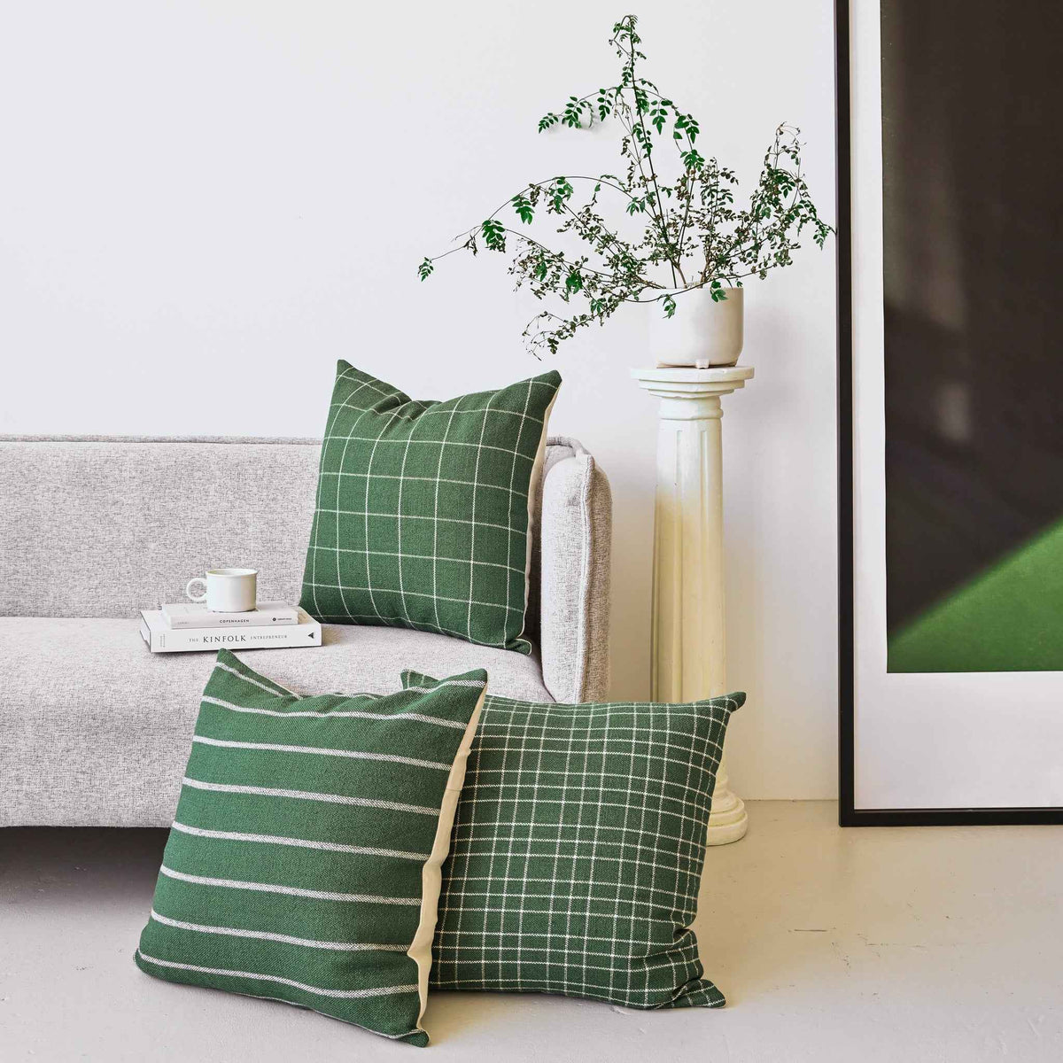 WOOL BLEND PILLOW COVER- BUNDLE OF 3