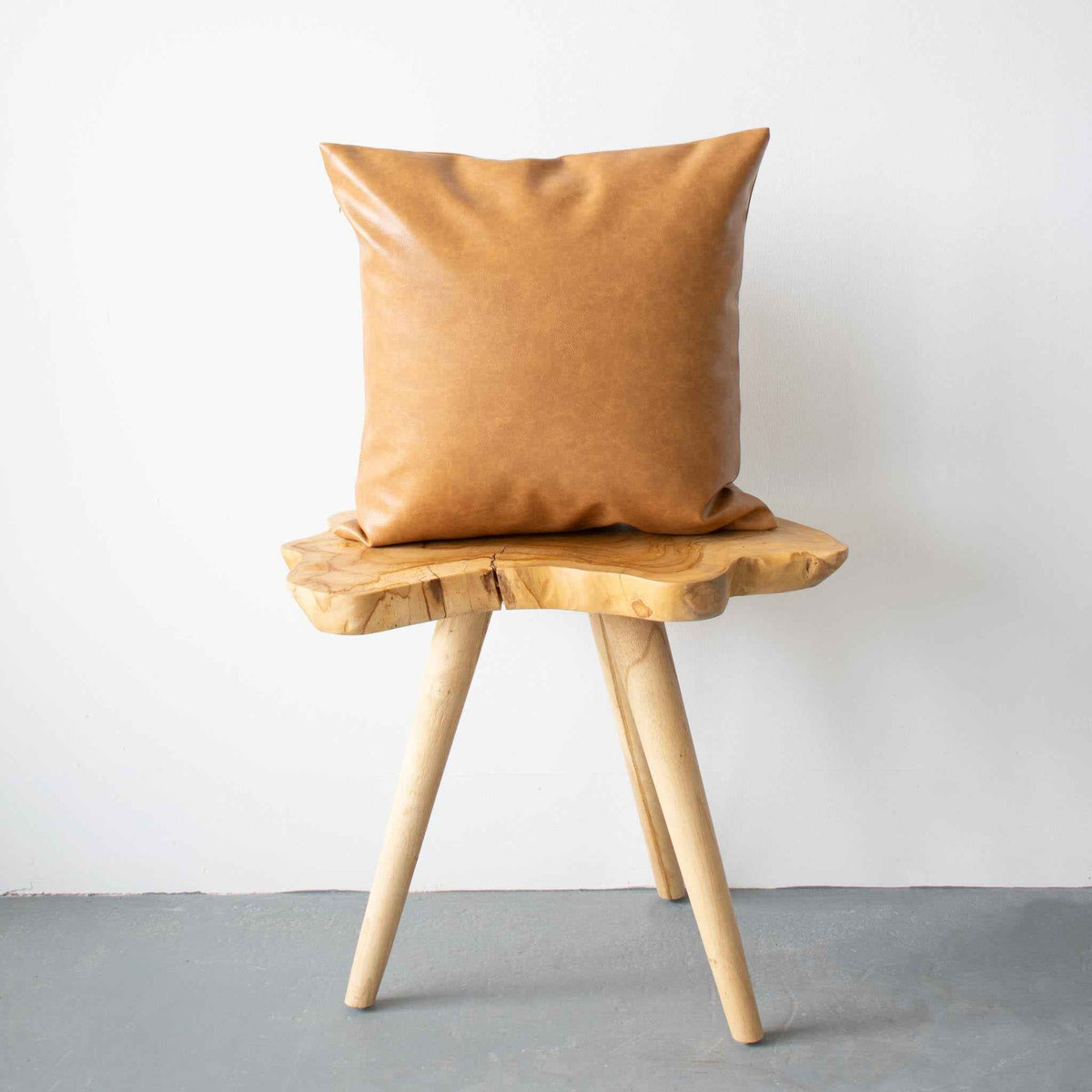 VEGAN LEATHER- COGNAC
