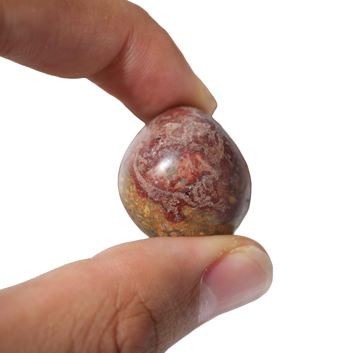 Red Leopardskin Jasper Tumbled Stones