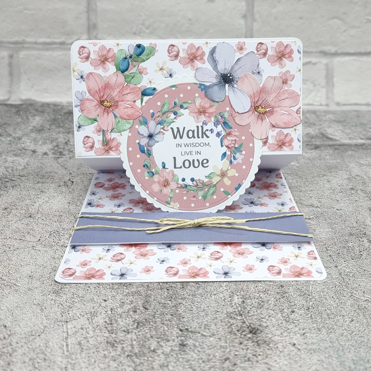The Paper Boutique Sunny Gardens 8 in x 8 in Paper Kit Pad