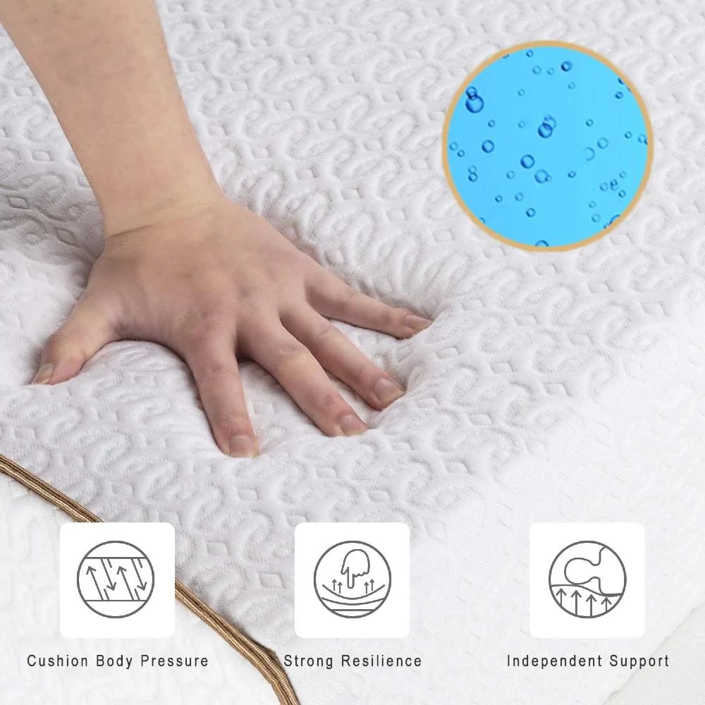UltraFlex® FANTASY Foam Encased Eurotop Pocket Coil Mattress (Made in Canada)