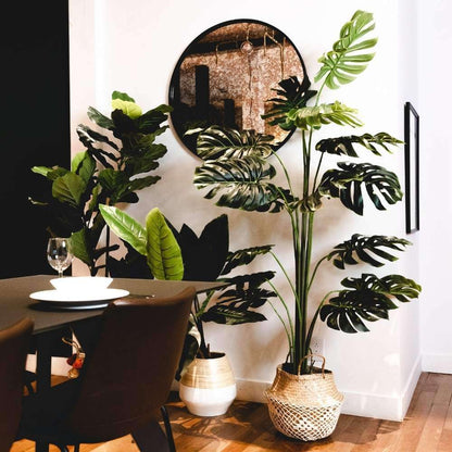 Rita Artificial Monstera Potted Plant (Multiple Sizes)