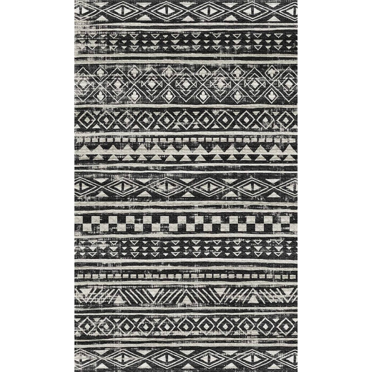 Nadine Black & White Rug