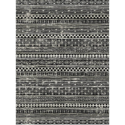 Nadine Black & White Rug