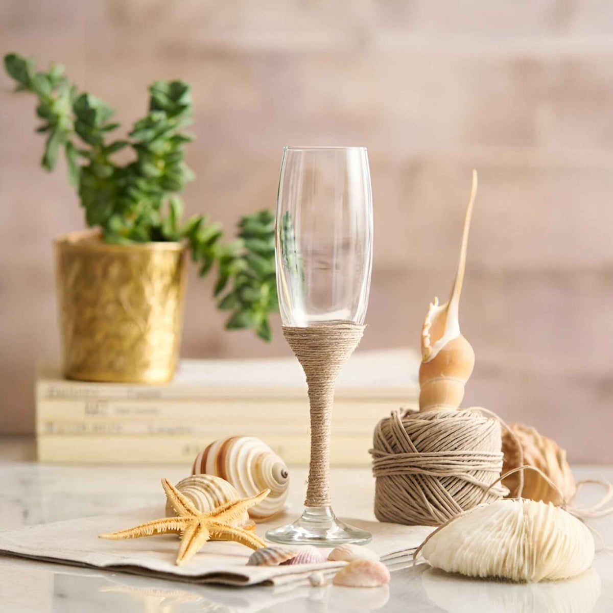 Champagne Glasses 8 Oz - LAV VENUE - Set of 6