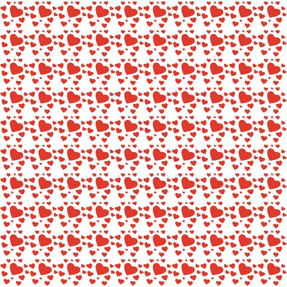 Craft HTV  Hearts 3 Pattern