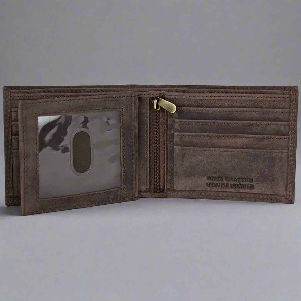 Viceroy Men's Bike Embossed Leather Wallet