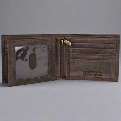 Viceroy Men's Bike Embossed Leather Wallet