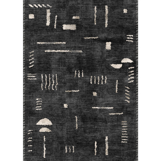 Jama Black Rug